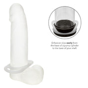 Alpha Liquid Silicone Commander Ring - Natural-Cockrings-CalExotics-Andy's Adult World