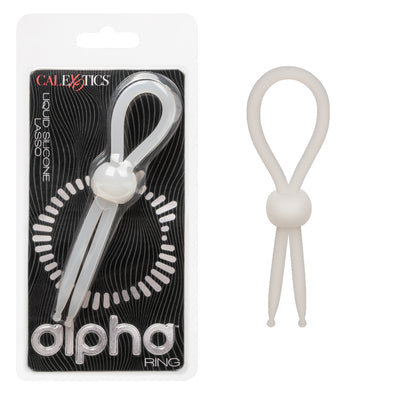 Alpha Liquid Silicone Lasso - Natural-Cockrings-CalExotics-Andy's Adult World