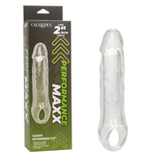 Performance Maxx Clear Extension - 7.5 Inch - Clear-Penis Extension & Sleeves-CalExotics-Andy's Adult World