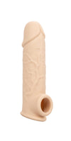 Performance Maxx Life-Like Extension 7 Inch - Ivory-Penis Extension & Sleeves-CalExotics-Andy's Adult World