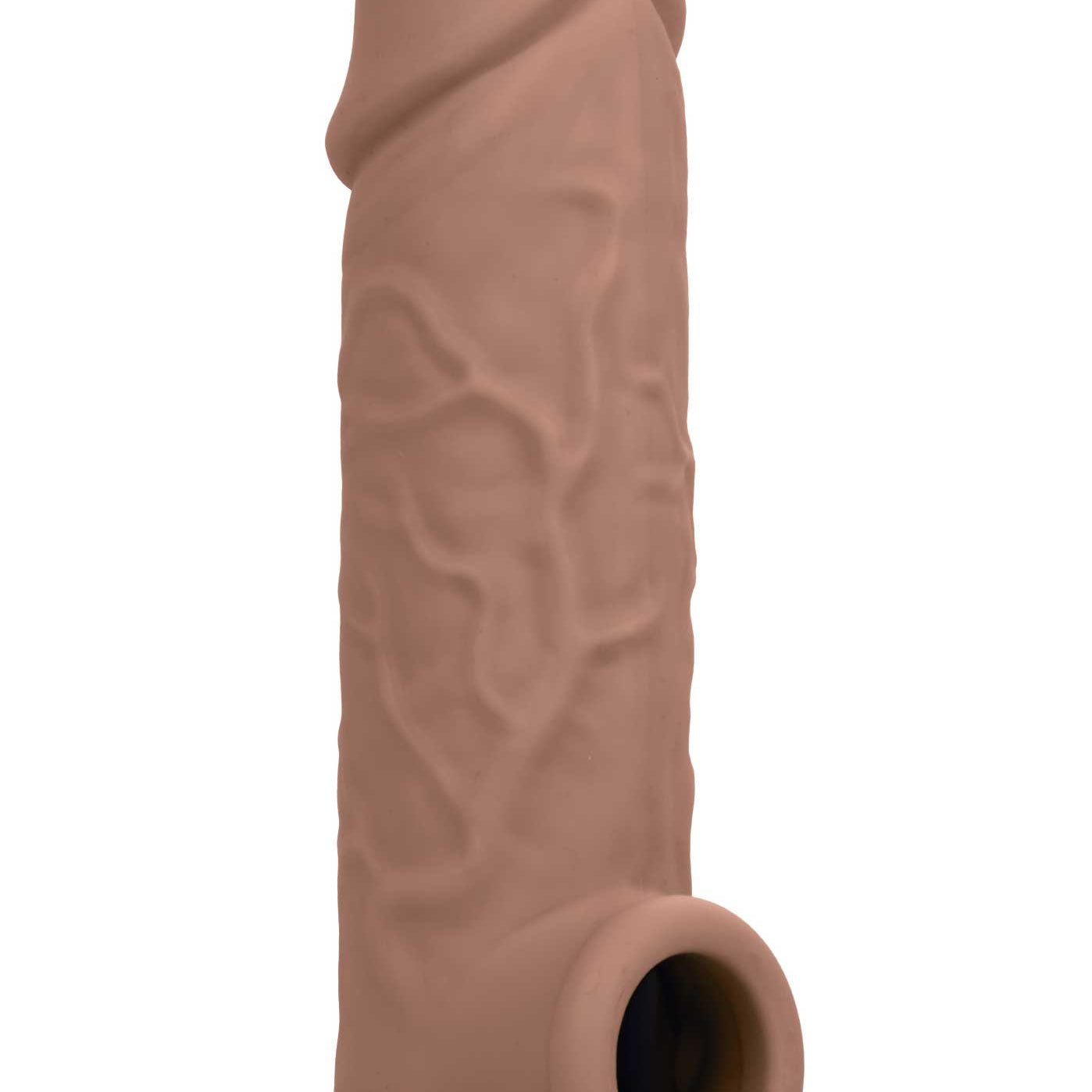 Performance Maxx Life-Like Extension 7 Inch - Brown-Penis Extension & Sleeves-CalExotics-Andy's Adult World