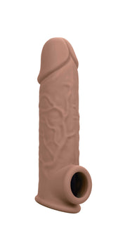 Performance Maxx Life-Like Extension 7 Inch - Brown-Penis Extension & Sleeves-CalExotics-Andy's Adult World