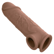 Performance Maxx Life-Like Extension 7 Inch - Brown-Penis Extension & Sleeves-CalExotics-Andy's Adult World