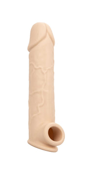 Performance Maxx Life-Like Extension 8 Inch - Ivory-Penis Extension & Sleeves-CalExotics-Andy's Adult World