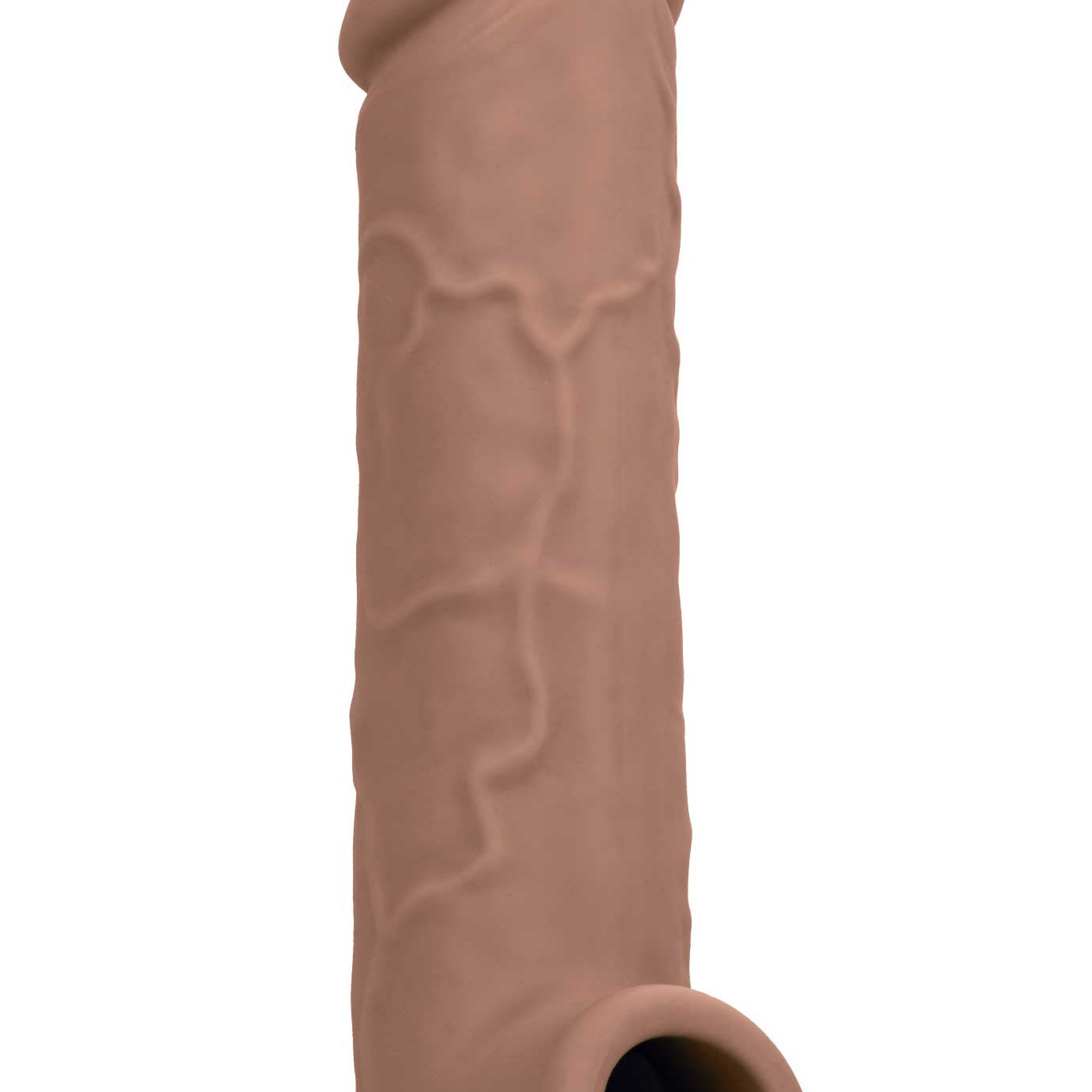 Performance Maxx Life-Like Extension 8 Inch - Brown-Penis Extension & Sleeves-CalExotics-Andy's Adult World