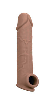 Performance Maxx Life-Like Extension 8 Inch - Brown-Penis Extension & Sleeves-CalExotics-Andy's Adult World