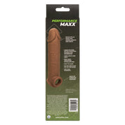 Performance Maxx Life-Like Extension 8 Inch - Brown-Penis Extension & Sleeves-CalExotics-Andy's Adult World