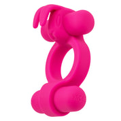 Silicone Rechargeable Rockin’ Rabbit - Pink-Cockrings-CalExotics-Andy's Adult World