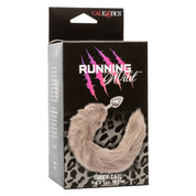 Running Wild Tail - Grey-Anal Toys & Stimulators-CalExotics-Andy's Adult World