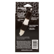 Running Wild Tail - Black/white-Anal Toys & Stimulators-CalExotics-Andy's Adult World