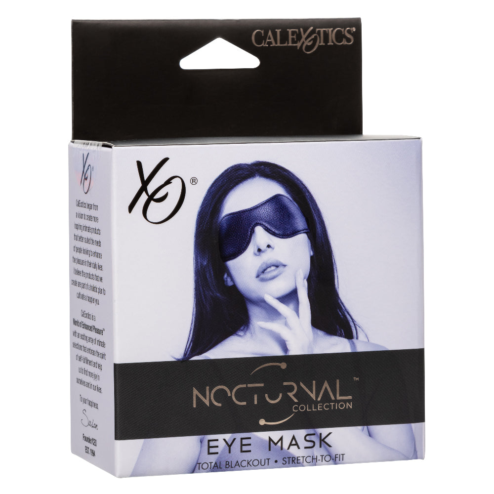 Nocturnal Collection Eye Mask - Black-Bondage & Fetish Toys-CalExotics-Andy's Adult World