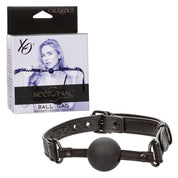 Nocturnal Collection Ball Gag - Black-Bondage & Fetish Toys-CalExotics-Andy's Adult World