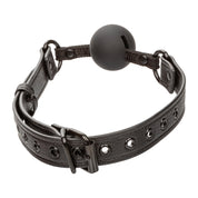 Nocturnal Collection Ball Gag - Black-Bondage & Fetish Toys-CalExotics-Andy's Adult World