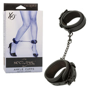 Nocturnal Collection Ankle Cuffs - Black-Bondage & Fetish Toys-CalExotics-Andy's Adult World