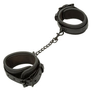 Nocturnal Collection Ankle Cuffs - Black-Bondage & Fetish Toys-CalExotics-Andy's Adult World