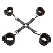 Nocturnal Collection Hog Tie - Black-Bondage & Fetish Toys-CalExotics-Andy's Adult World