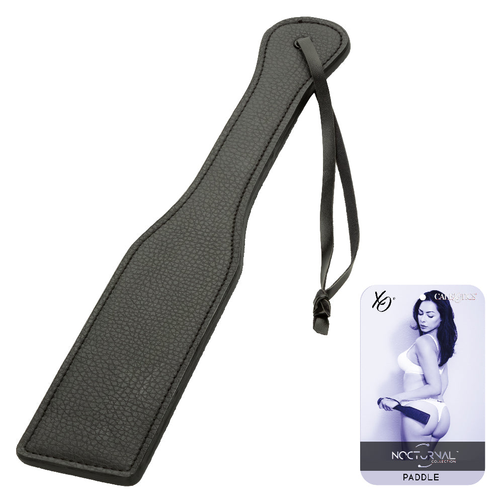 Nocturnal Collection Paddle - Black-Bondage & Fetish Toys-CalExotics-Andy's Adult World