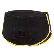 Boundless Black and Yellow Brief - Small/medium - Black/yellow-Lingerie & Sexy Apparel-CalExotics-Andy's Adult World