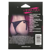 Radiance Side-Tie Panties - Black-Lingerie & Sexy Apparel-CalExotics-Andy's Adult World