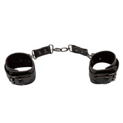 Euphoria Collection Ankle Cuffs - Black-Bondage & Fetish Toys-CalExotics-Andy's Adult World