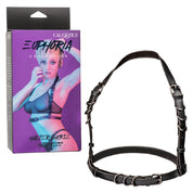 Euphoria Collection Halter Buckle Harness - Black-Harnesses & Strap-Ons-CalExotics-Andy's Adult World