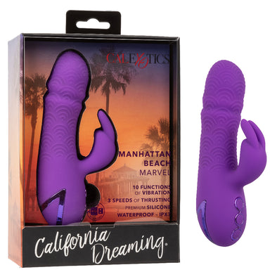 California Dreaming Manhattan Beach Marvel - Purple-Vibrators-CalExotics-Andy's Adult World