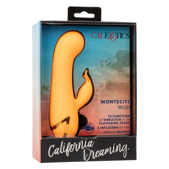 California Dreaming Montecito Muse - Orange-Vibrators-CalExotics-Andy's Adult World