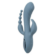 Iii Triple Ecstasy - Blue-Vibrators-CalExotics-Andy's Adult World