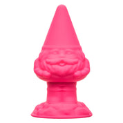 Naughty Bits Anal Gnome Gnome Butt Plug - Pink-Anal Toys & Stimulators-CalExotics-Andy's Adult World