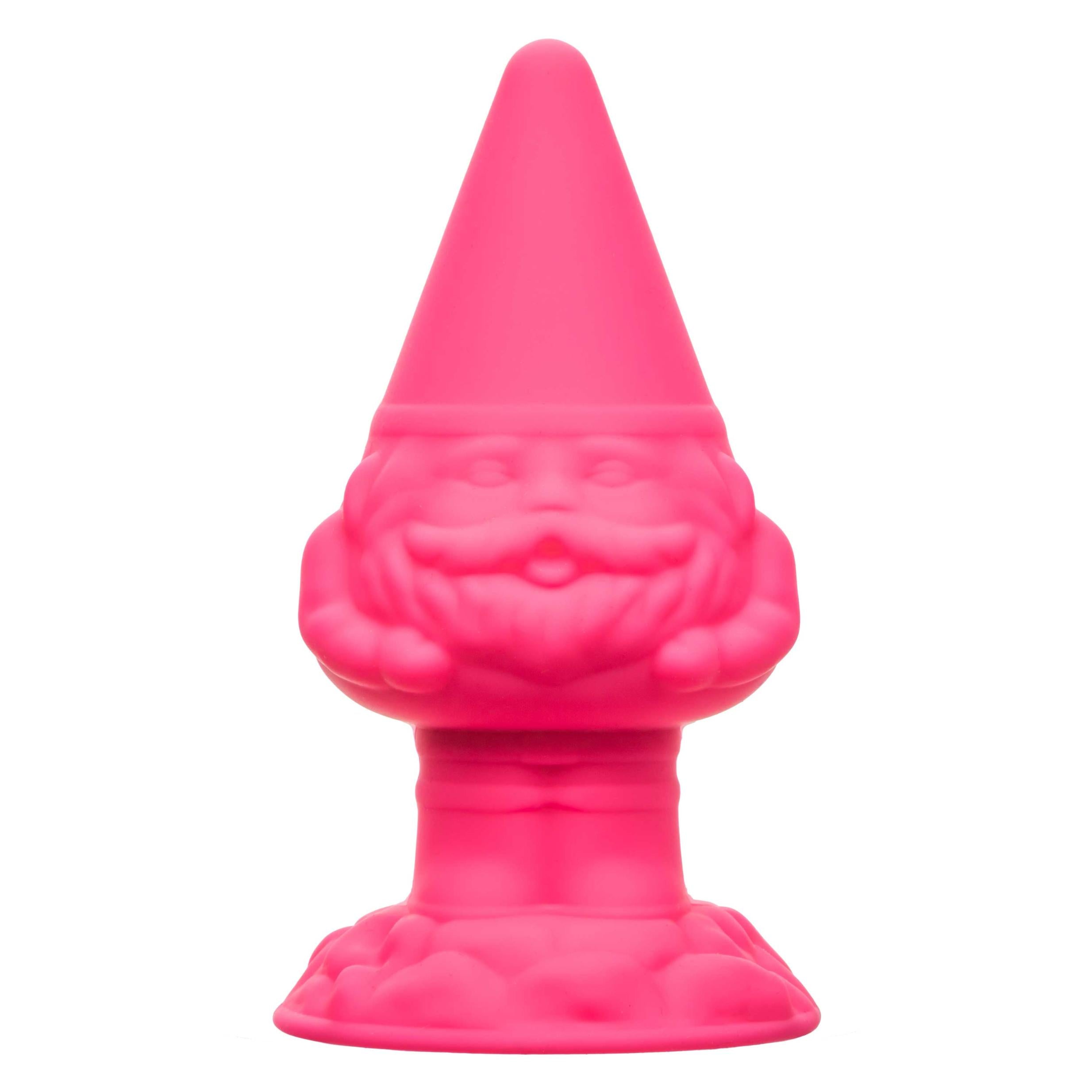 Naughty Bits Anal Gnome Gnome Butt Plug - Pink-Anal Toys & Stimulators-CalExotics-Andy's Adult World