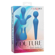 Couture Collection Body Wand Kit - Blue-Vibrators-CalExotics-Andy's Adult World