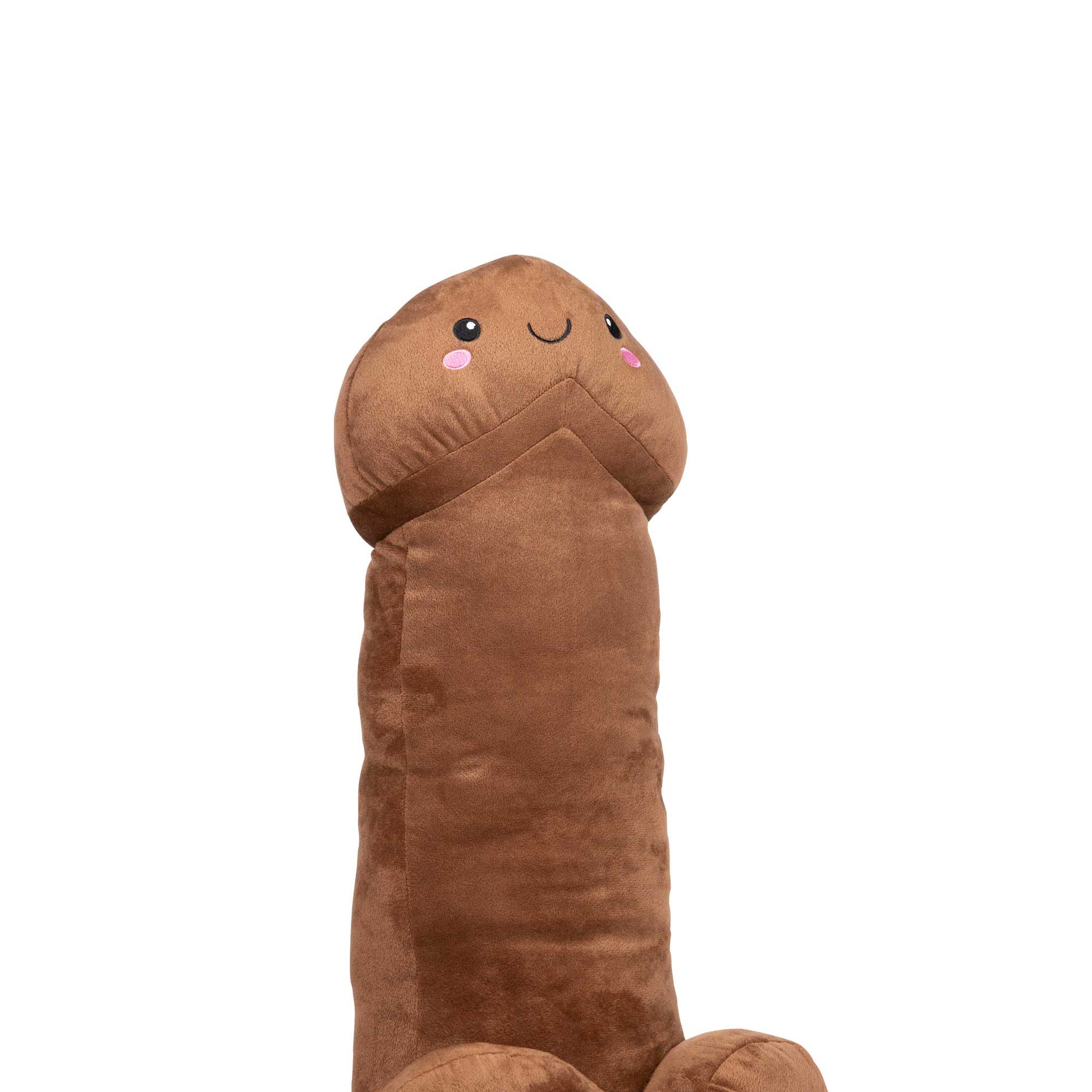 Penis Plushies - Medium - Brown-Gag Gifts & Novelties-Shots-Andy's Adult World