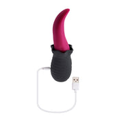 Tongue Teaser - Pink/black-Vibrators-Selopa-Andy's Adult World