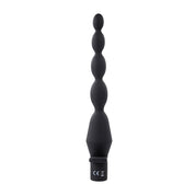 Vibrating Butt Beads - Black-Anal Toys & Stimulators-Selopa-Andy's Adult World