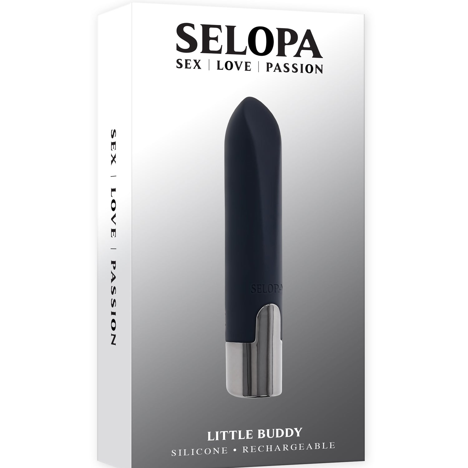 Little Buddy Black-Vibrators-Evolved Novelties-Andy's Adult World