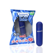 Screaming O Soft Touch Rechargeable Bullet - Blue-Vibrators-Screaming O-Andy's Adult World