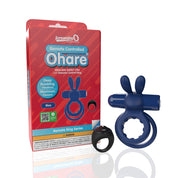 Screaming O Remote Controlled Ohare Vibrating Ring - Blue-Cockrings-Screaming O-Andy's Adult World