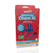 Screaming O Remote Controlled Ohare XL Vibrating Ring - Blue-Cockrings-Screaming O-Andy's Adult World