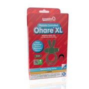 Screaming O Remote Controlled Ohare XL Vibrating Ring - Green-Cockrings-Screaming O-Andy's Adult World