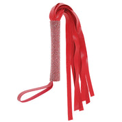 Amor Sparkle Flogger - Red-Bondage & Fetish Toys-Sportsheets-Andy's Adult World