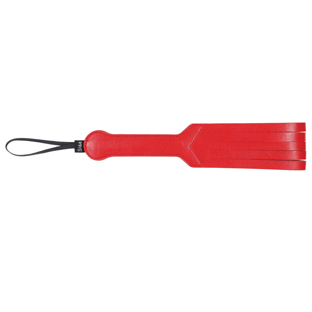 Amor Loop Paddle - Red-Bondage & Fetish Toys-Sportsheets-Andy's Adult World