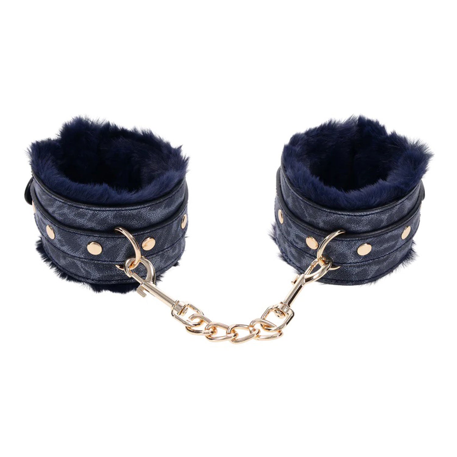 Cougar Fur Handcuffs-Bondage & Fetish Toys-Sportsheets-Andy's Adult World