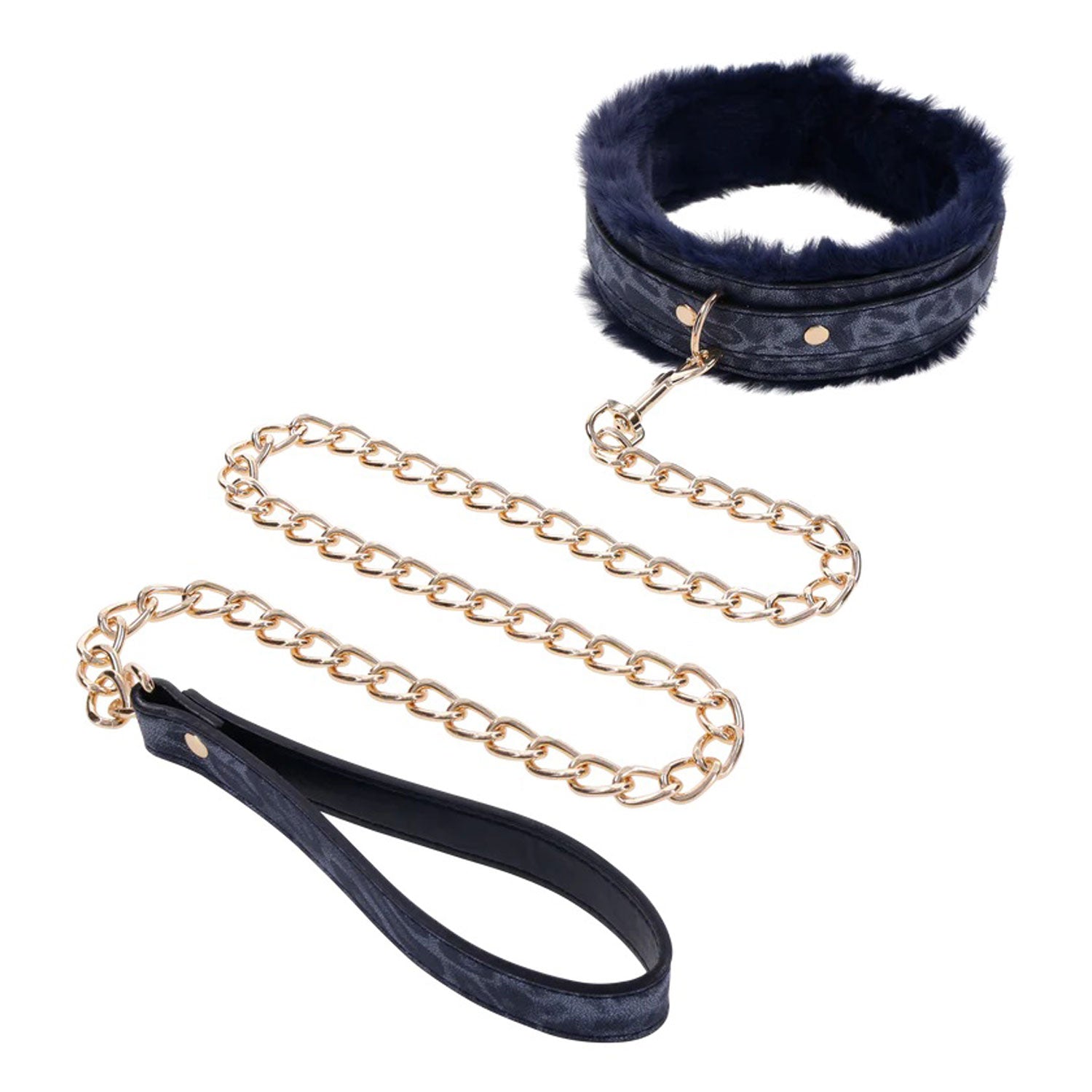 Cougar Fur Collar and Leash-Bondage & Fetish Toys-Sportsheets-Andy's Adult World