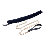 Cougar Fur Collar and Leash-Bondage & Fetish Toys-Sportsheets-Andy's Adult World