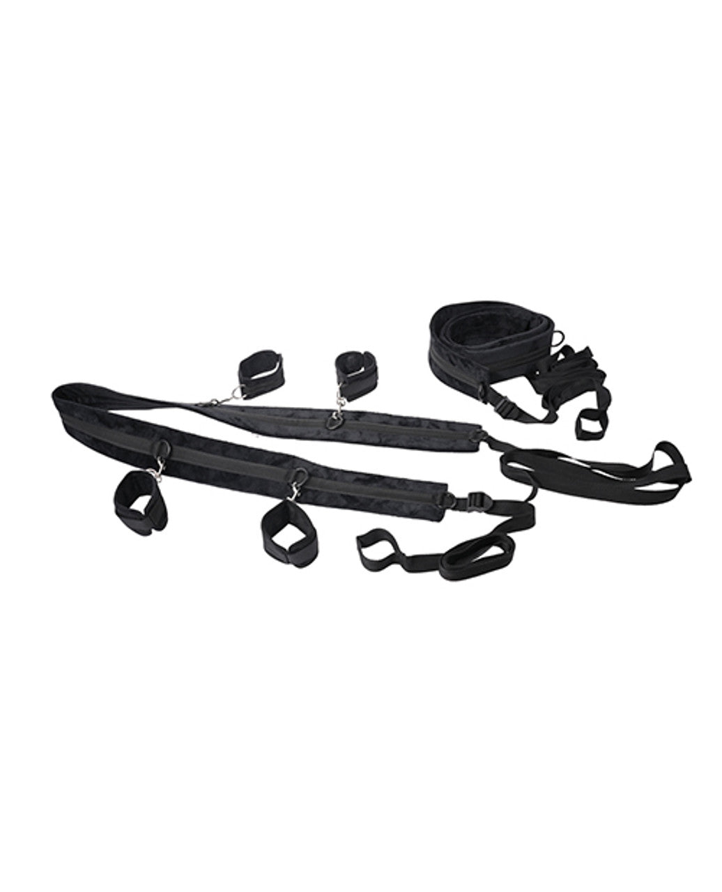 No Matter Where Bondage Restraint System - Black-Bondage & Fetish Toys-Sportsheets-Andy's Adult World