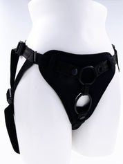 Dual Desires Strap on - Black-Harnesses & Strap-Ons-Sportsheets-Andy's Adult World