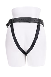 Aurora High Waisted Strap on - Black-Harnesses & Strap-Ons-Sportsheets-Andy's Adult World