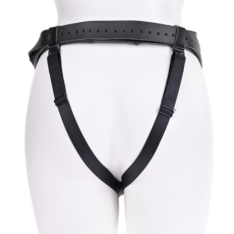 Aurora High Waisted Strap on - Black-Harnesses & Strap-Ons-Sportsheets-Andy's Adult World