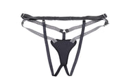 Aurora High Waisted Strap on - Black-Harnesses & Strap-Ons-Sportsheets-Andy's Adult World