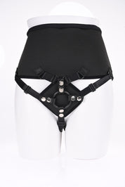 High Waisted Corset Strap on - Black-Harnesses & Strap-Ons-Sportsheets-Andy's Adult World